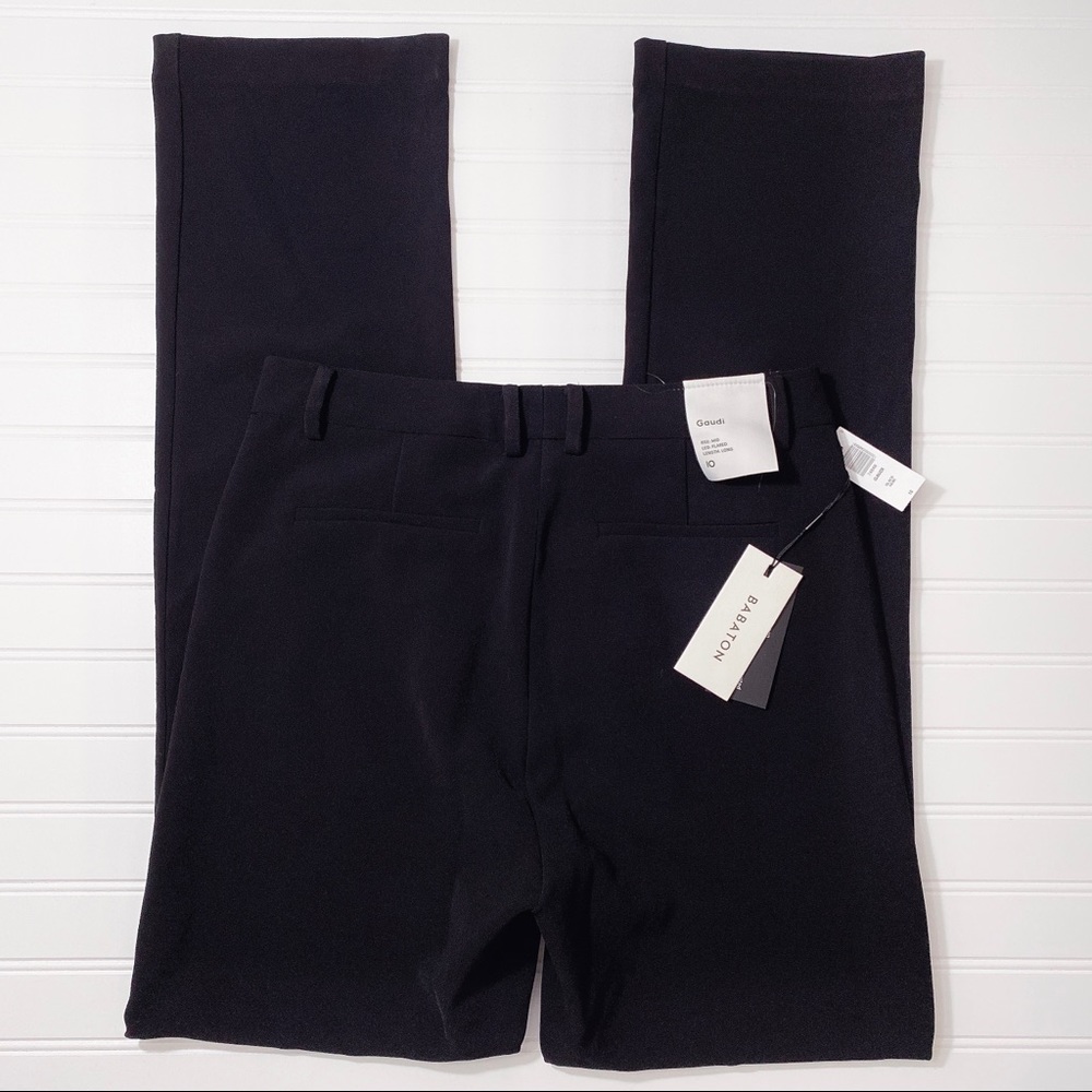 Babaton Aritzia Black Noir Gaudi Trouser Pants - Picture 3 of 11